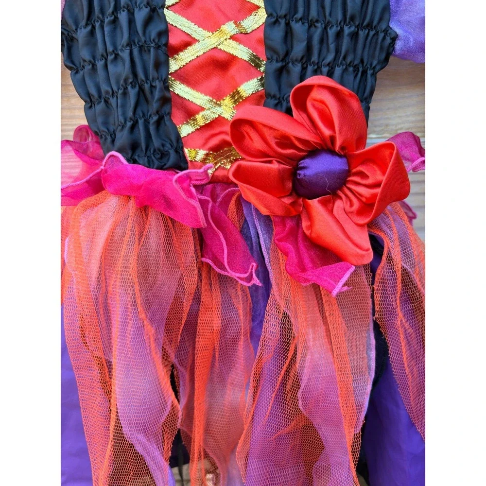 The Childrens Place Toddler Girls Witch Halloween Costume Purple Black 18-24M